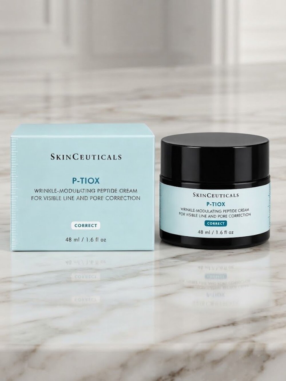 SkinCeuticals P-TIOX Wrinkle Modulating Peptide Cream 1.6oz / 48ml NEW